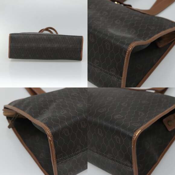 DIOR Honeycomb Canvas Tote Bag Black - Picture 10 of 12